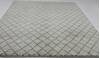 Modern-Contemporary Grey Hand Knotted 62 X 90 Area Rug 254-155714 Thumb 6