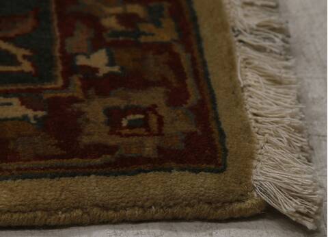 Mahabad Cream Hand Knotted 93 X 120 Area Rug 254-155727 Image 2