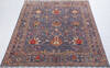 Chobi Grey Hand Knotted 50 X 67 Area Rug 700-155729 Thumb 1