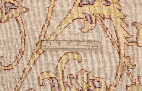 Chobi Beige Hand Knotted 64 X 90  Area Rug 700-155731 Image 7