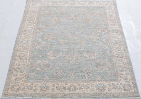 Chobi Green Hand Knotted 41 X 510 Area Rug 700-155733 Image 1