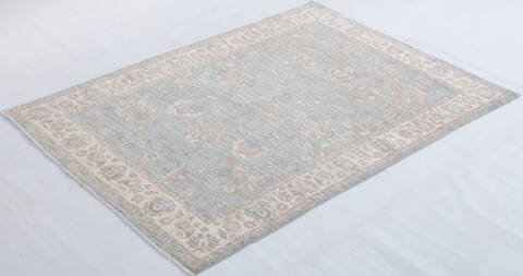 Chobi Green Hand Knotted 41 X 510 Area Rug 700-155733 Image 2