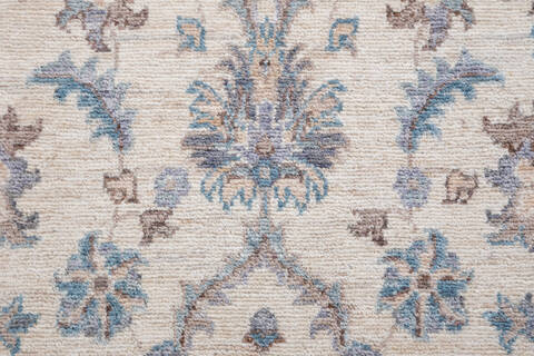 Chobi Beige Hand Knotted 34 X 50 Area Rug 700-155734 Image 5