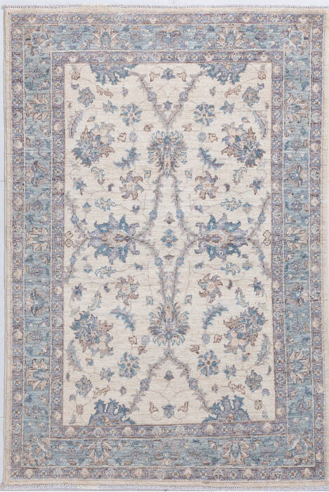 Chobi Beige Hand Knotted 34 X 50 Area Rug 700-155734 Image 0