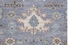 Chobi Grey Runner Hand Knotted 28 X 97 Area Rug 700-155735 Thumb 5