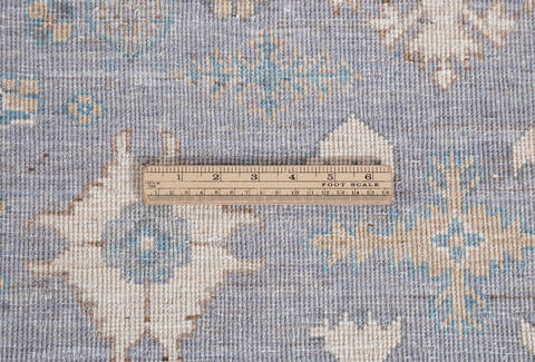 Chobi Grey Hand Knotted 50 X 610 Area Rug 700-155736 Image 7