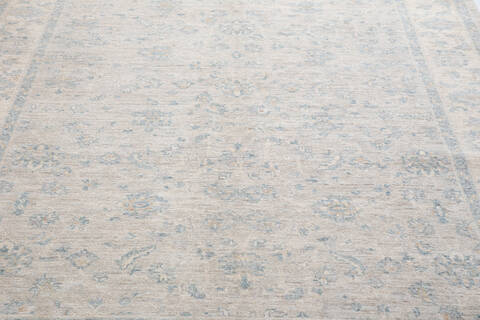 Chobi Beige Hand Knotted 60 X 811 Area Rug 700-155741 Image 3