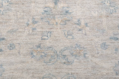 Chobi Beige Hand Knotted 60 X 811 Area Rug 700-155741 Image 5