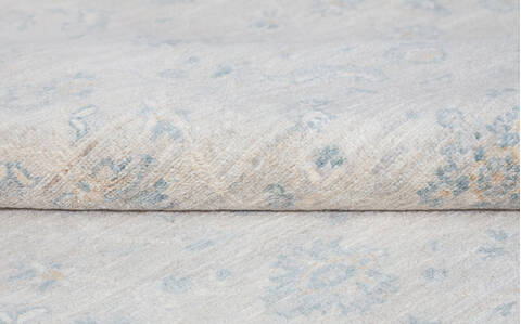 Chobi Beige Hand Knotted 60 X 811 Area Rug 700-155741 Image 6