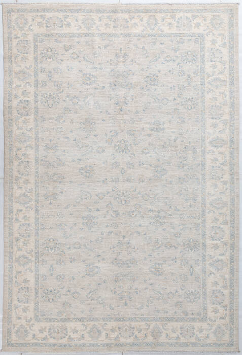 Chobi Beige Hand Knotted 60 X 811 Area Rug 700-155741 Image 0