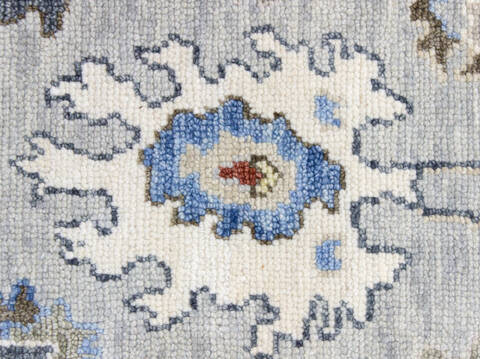 Bhadohi Multicolor Hand Knotted 41 X 511 Area Rug 902-155745 Image 3