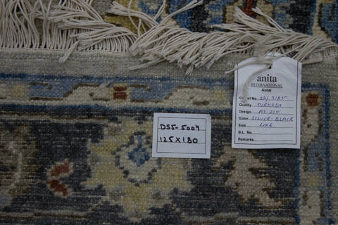 Bhadohi Multicolor Hand Knotted 41 X 511 Area Rug 902-155745 Image 5