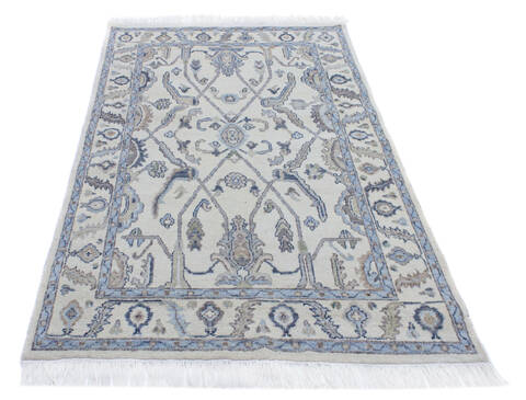 Bhadohi Multicolor Hand Knotted 43 X 59 Area Rug 902-155755 Image 1