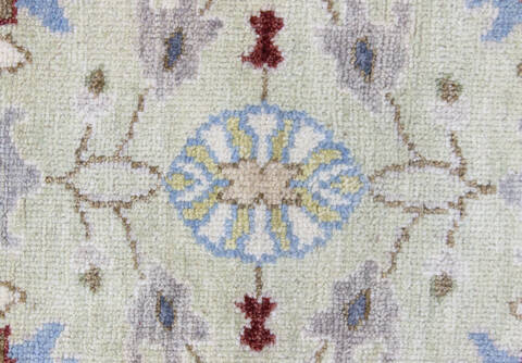 Bhadohi Multicolor Hand Knotted 41 X 511 Area Rug 902-155757 Image 3