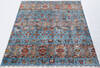 Chobi Light Blue Hand Knotted 51 X 68  Area Rug 700-155764 Thumb 1