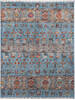 Chobi Light Blue Hand Knotted 51 X 68  Area Rug 700-155764 Thumb 0
