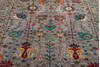 Chobi Grey Hand Knotted 51 X 66  Area Rug 700-155765 Thumb 3