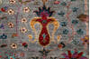 Chobi Grey Hand Knotted 51 X 66  Area Rug 700-155765 Thumb 5