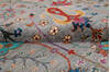 Chobi Grey Hand Knotted 51 X 66  Area Rug 700-155765 Thumb 6