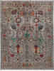 Chobi Grey Hand Knotted 51 X 66  Area Rug 700-155765 Thumb 0