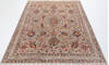Chobi Beige Hand Knotted 69 X 91 Area Rug 700-155775 Thumb 1