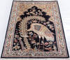 Bokhara Black Hand Knotted 211 X 51 Area Rug 700-155778 Thumb 1
