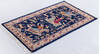 Bokhara Blue Hand Knotted 31 X 52  Area Rug 700-155782 Thumb 2
