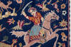 Bokhara Blue Hand Knotted 31 X 52  Area Rug 700-155782 Thumb 5