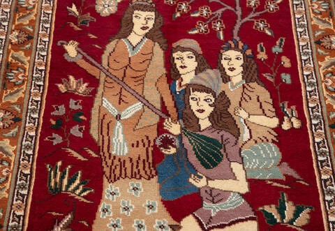 Bokhara Red Hand Knotted 211 X 51 Area Rug 700-155786 Image 3