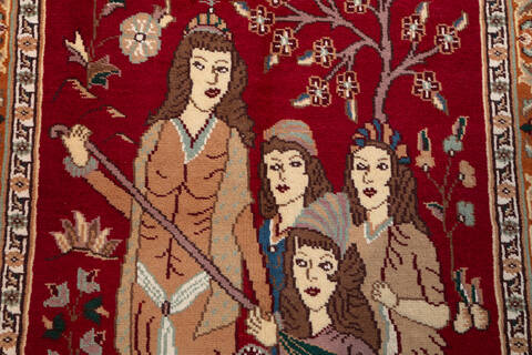 Bokhara Red Hand Knotted 211 X 51 Area Rug 700-155786 Image 5