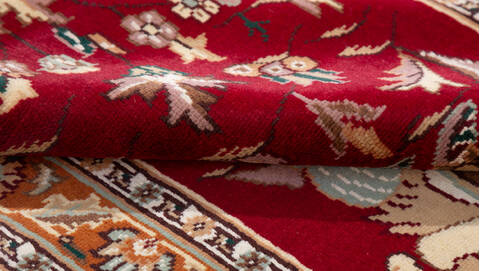 Bokhara Red Hand Knotted 211 X 51 Area Rug 700-155786 Image 6
