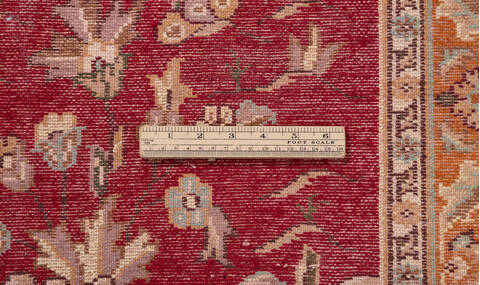 Bokhara Red Hand Knotted 211 X 51  Area Rug 700-155786 Image 8