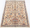 Bokhara Beige Hand Knotted 34 X 51  Area Rug 700-155788 Thumb 1