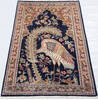 Bokhara Blue Hand Knotted 30 X 50  Area Rug 700-155789 Thumb 1