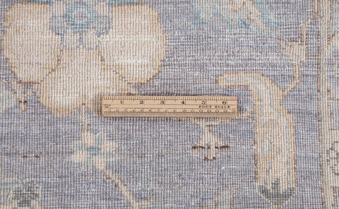 Chobi Grey Hand Knotted 60 X 90 Area Rug 700-155797 Image 7