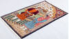 Pak-Persian Multicolor Hand Knotted 31 X 51 Area Rug 700-155799 Thumb 2