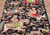 Pak-Persian Black Hand Knotted 42 X 510 Area Rug 700-155801 Thumb 3