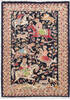 Pak-Persian Black Hand Knotted 42 X 510 Area Rug 700-155801 Thumb 0