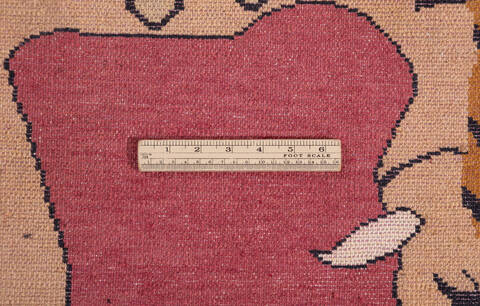 Pak-Persian Red Hand Knotted 41 X 61 Area Rug 700-155803 Image 7