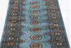 Bokhara Grey Runner Hand Knotted 27 X 910 Area Rug 700-155805 Thumb 3