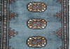 Bokhara Grey Runner Hand Knotted 27 X 910 Area Rug 700-155805 Thumb 5