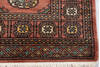 Bokhara Orange Hand Knotted 31 X 54 Area Rug 700-155808 Thumb 4