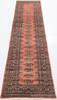 Bokhara Orange Runner Hand Knotted 27 X 1011  Area Rug 700-155811 Thumb 1