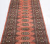 Bokhara Orange Runner Hand Knotted 27 X 1011  Area Rug 700-155811 Thumb 3