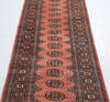 Bokhara Orange Runner Hand Knotted 27 X 1111 Area Rug 700-155812 Thumb 3