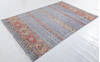 Chobi Grey Hand Knotted 69 X 102  Area Rug 700-155816 Thumb 2