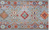 Chobi Grey Hand Knotted 69 X 102  Area Rug 700-155816 Thumb 5