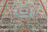 Chobi Green Hand Knotted 69 X 98 Area Rug 700-155819 Thumb 3