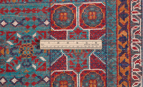 Chobi Green Hand Knotted 58 X 81 Area Rug 700-155820 Image 7