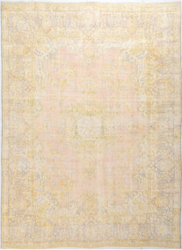 Overdyed Multicolor Hand Knotted 8'5" X 11'6"  Area Rug 700-155822